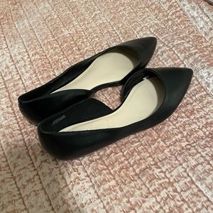 Classy Nine West d’orsay black flats